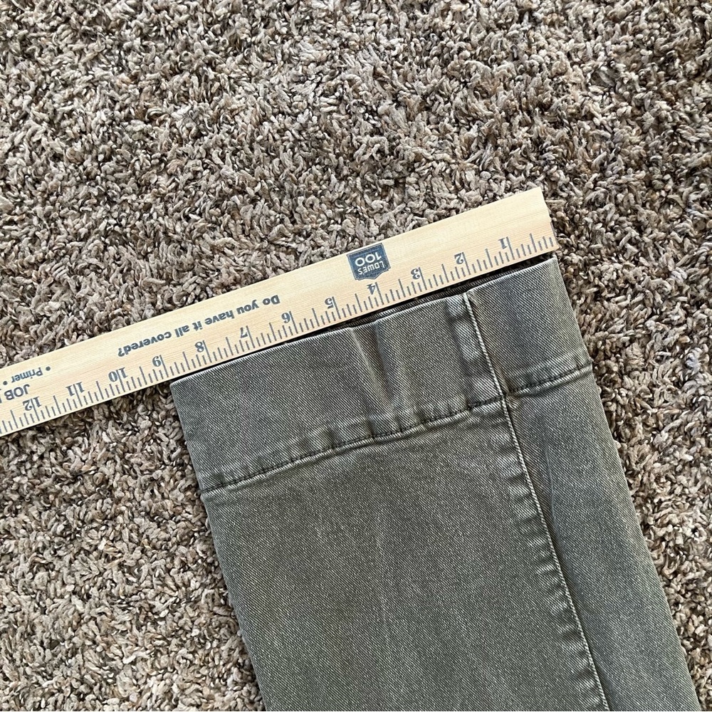 Sanctuary The Marine Crop Standard Rise Wide Leg Jeans Gray Wash Women's Size 26 - Picture 5 of 10
